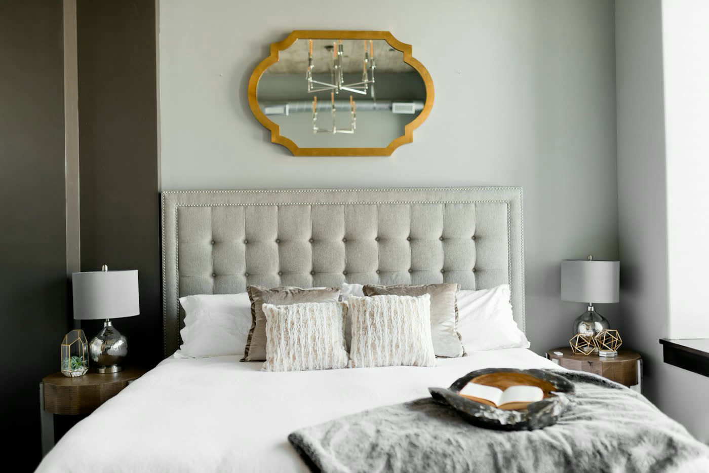 A guest-ready bedroom with fresh linens